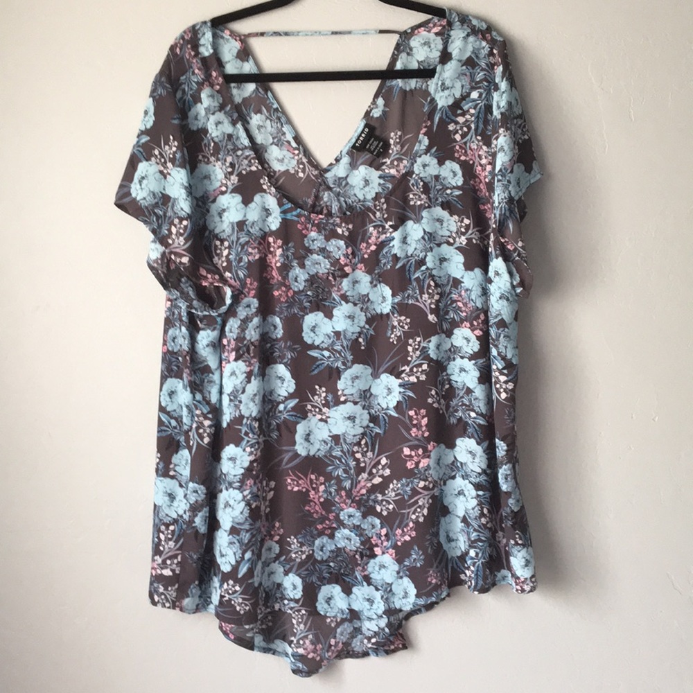 Torrid Floral Blouse